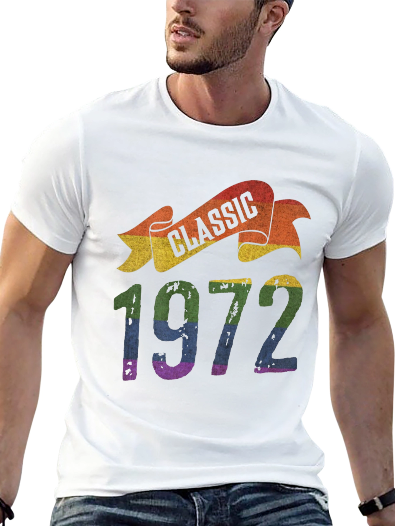 Classic 1972 Rainbow T-Shirt