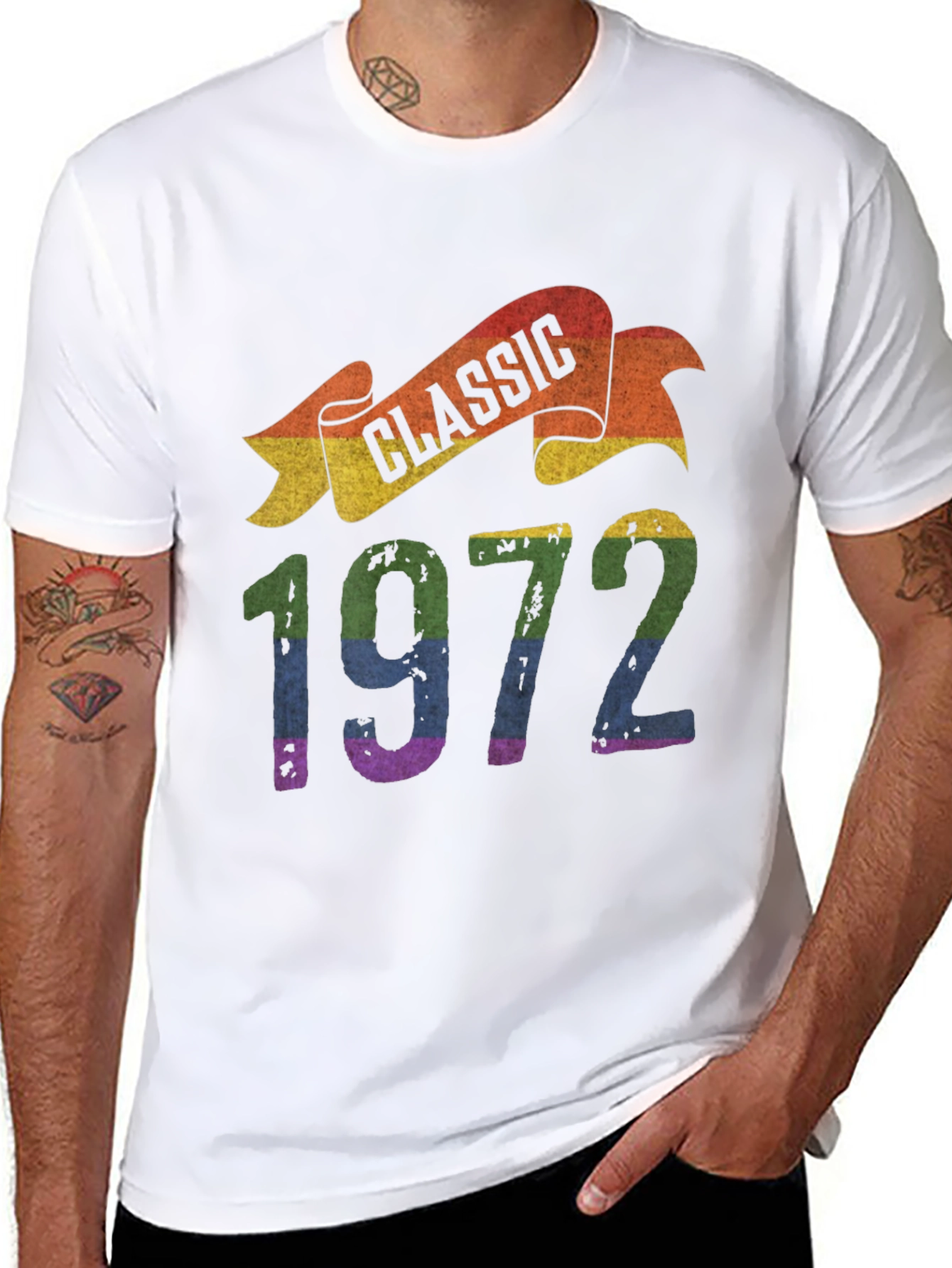 Classic 1972 Rainbow T-Shirt
