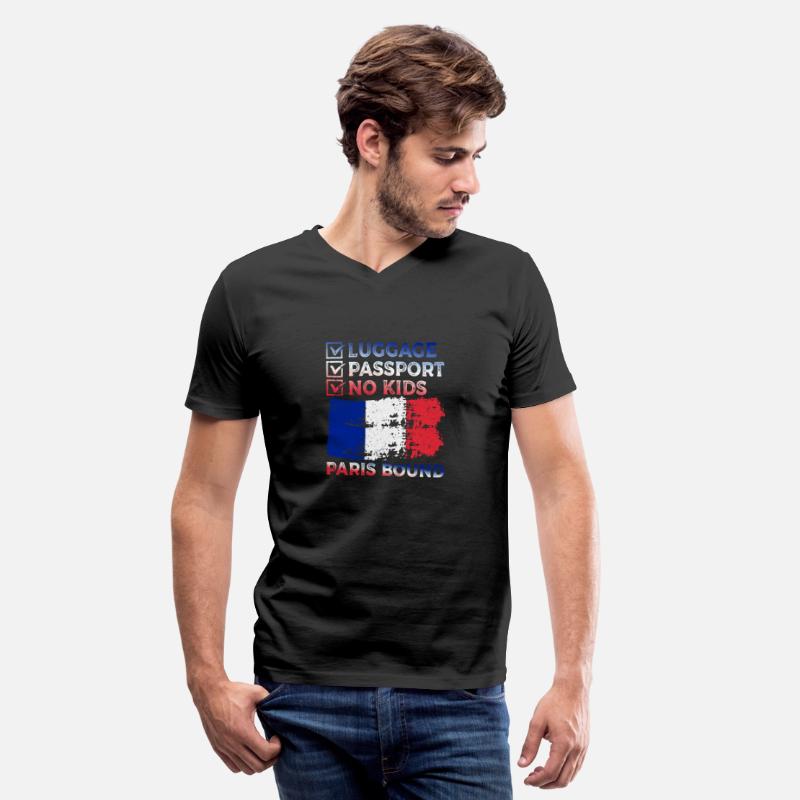 Luggage Passport No Kids France Bound Vacation
