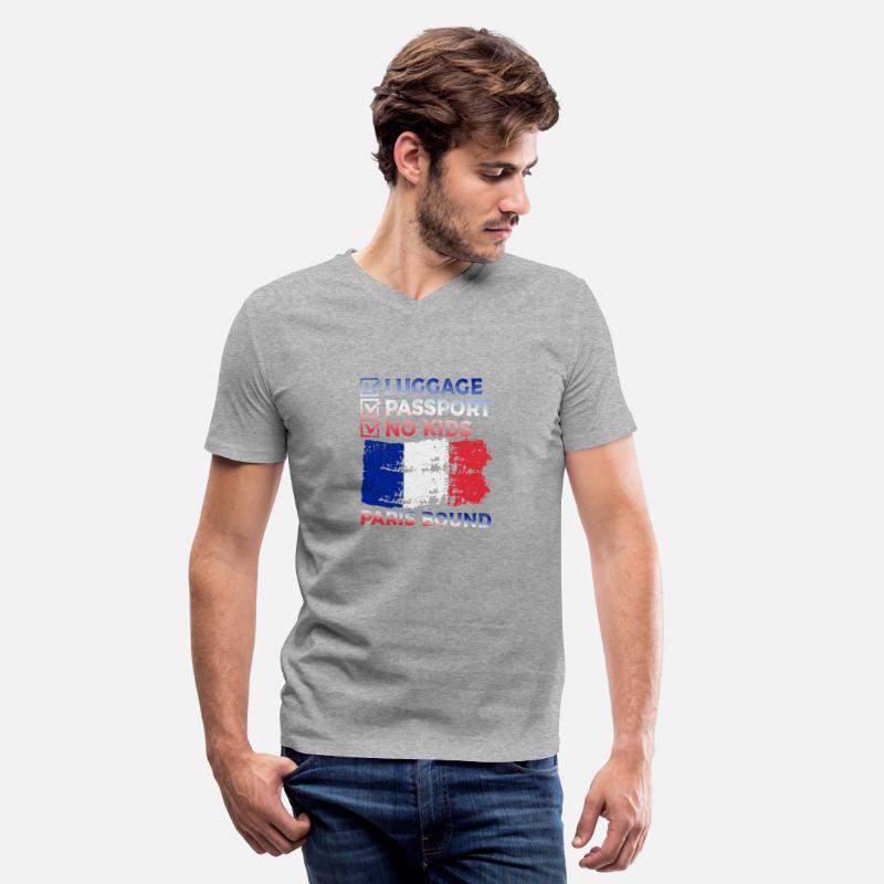 Luggage Passport No Kids France Bound Vacation