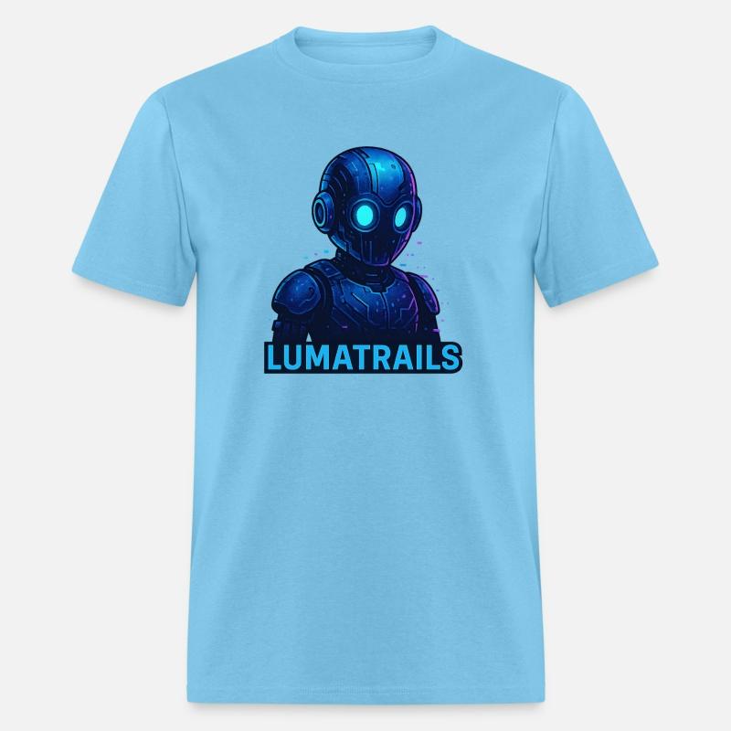 Lumatrails Corebot – Glitch AI Mascot