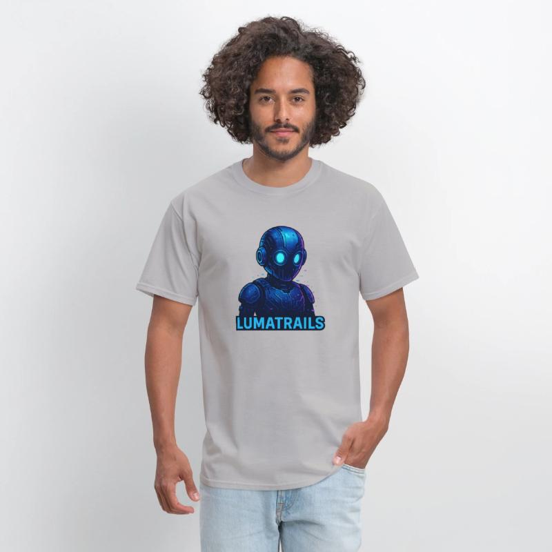 Lumatrails Corebot – Glitch AI Mascot