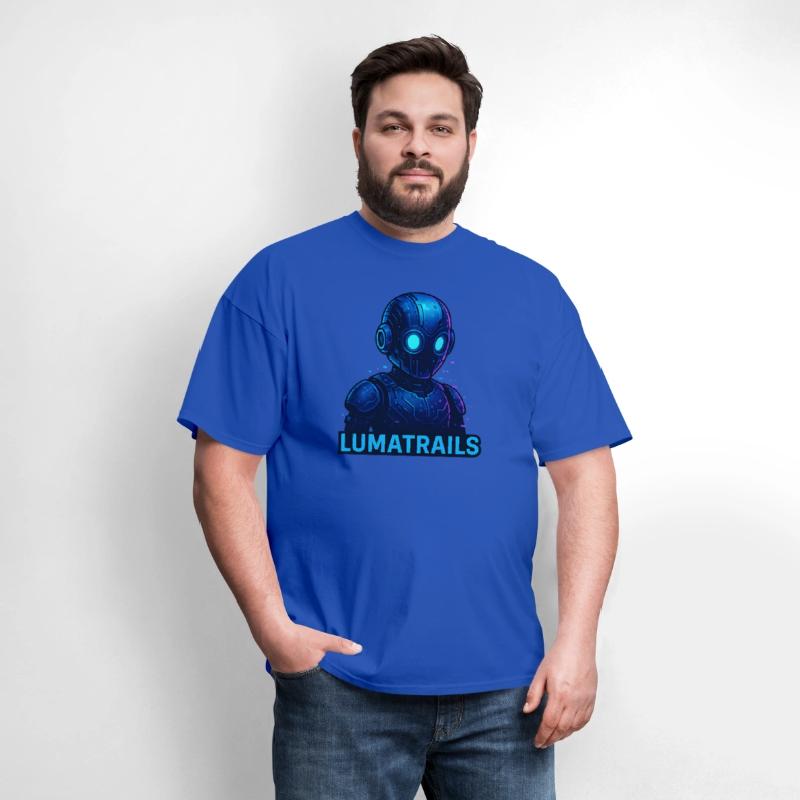 Lumatrails Corebot – Glitch AI Mascot
