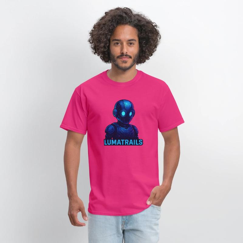 Lumatrails Corebot – Glitch AI Mascot