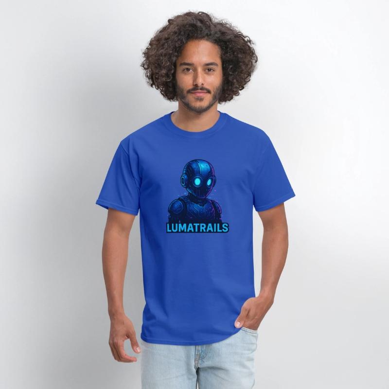 Lumatrails Corebot – Glitch AI Mascot