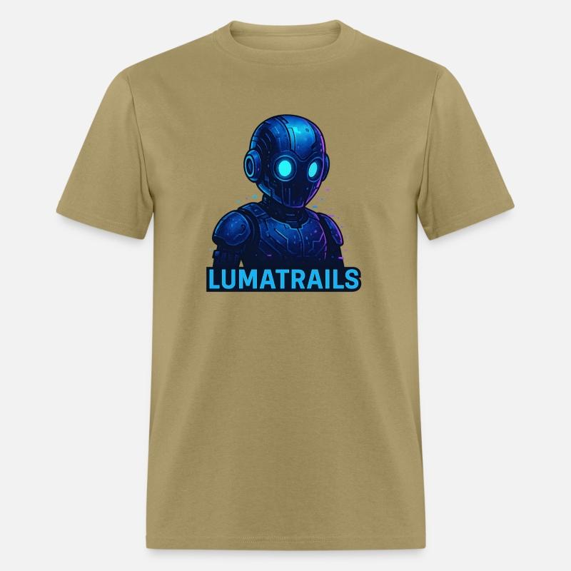 Lumatrails Corebot – Glitch AI Mascot