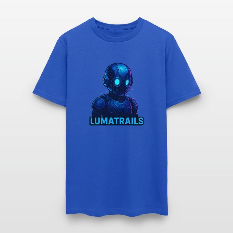 Lumatrails Corebot – Glitch AI Mascot