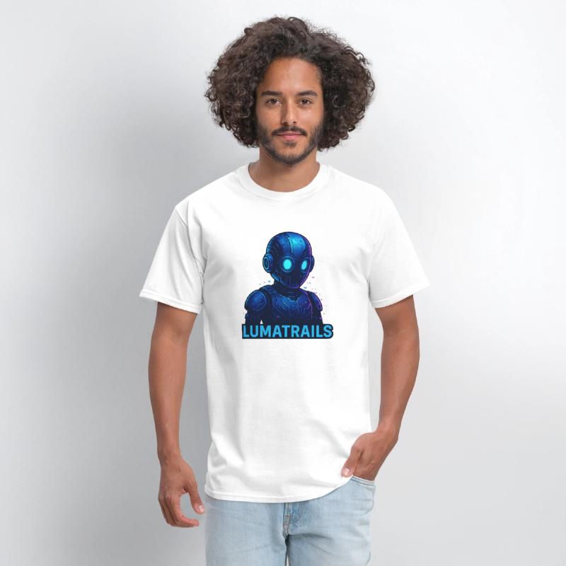 Lumatrails Corebot – Glitch AI Mascot