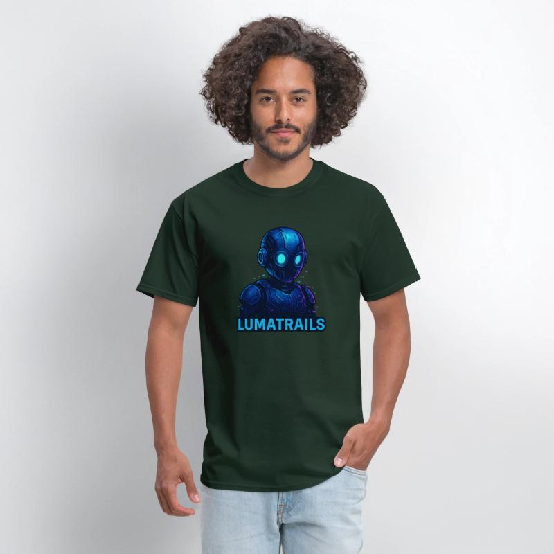 Lumatrails Corebot – Glitch AI Mascot