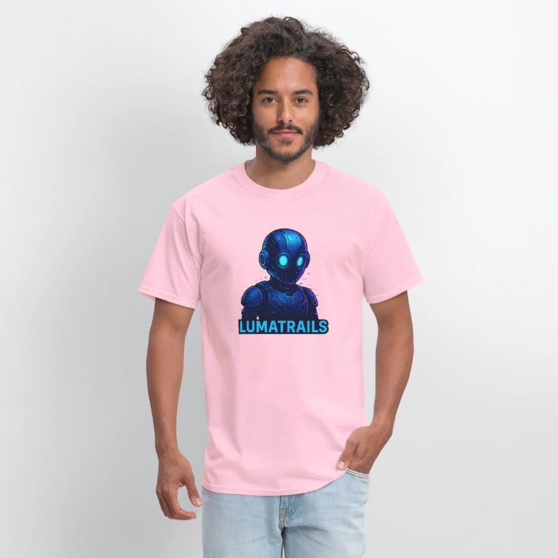 Lumatrails Corebot – Glitch AI Mascot