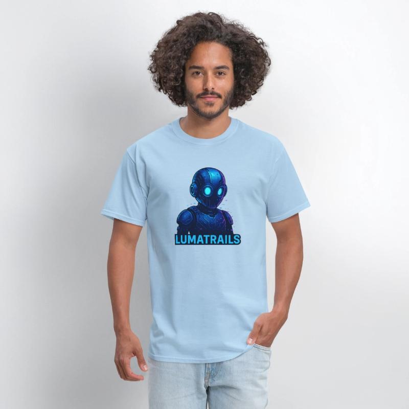 Lumatrails Corebot – Glitch AI Mascot