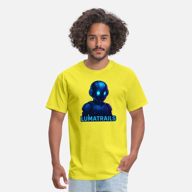 Lumatrails Corebot – Glitch AI Mascot