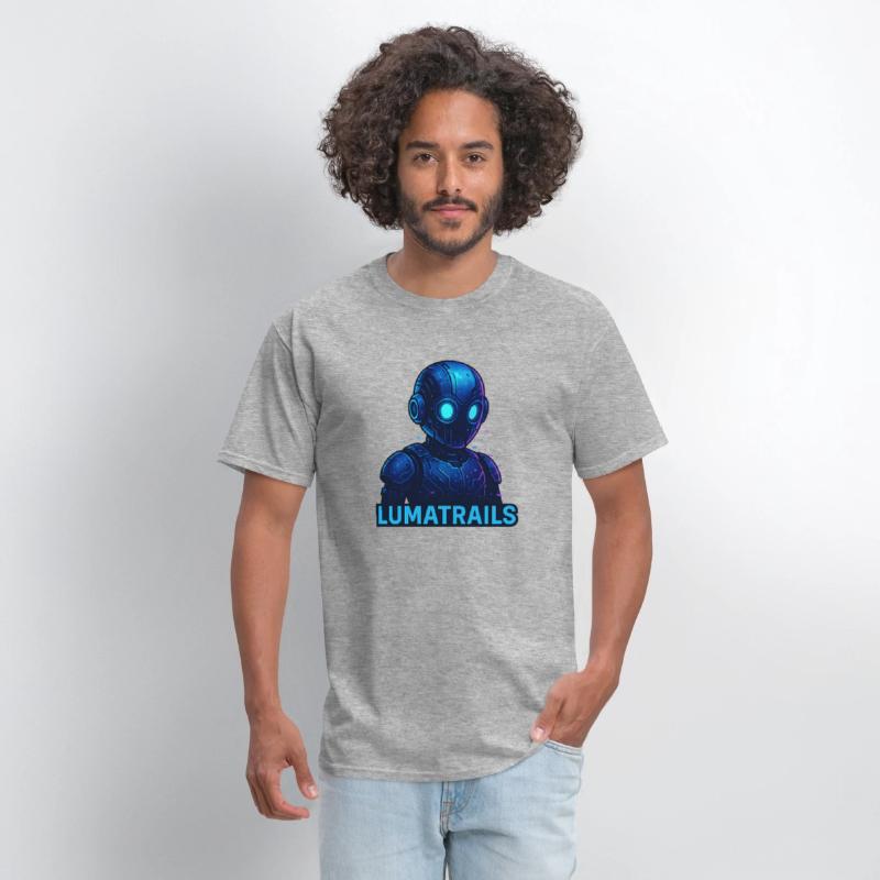 Lumatrails Corebot – Glitch AI Mascot