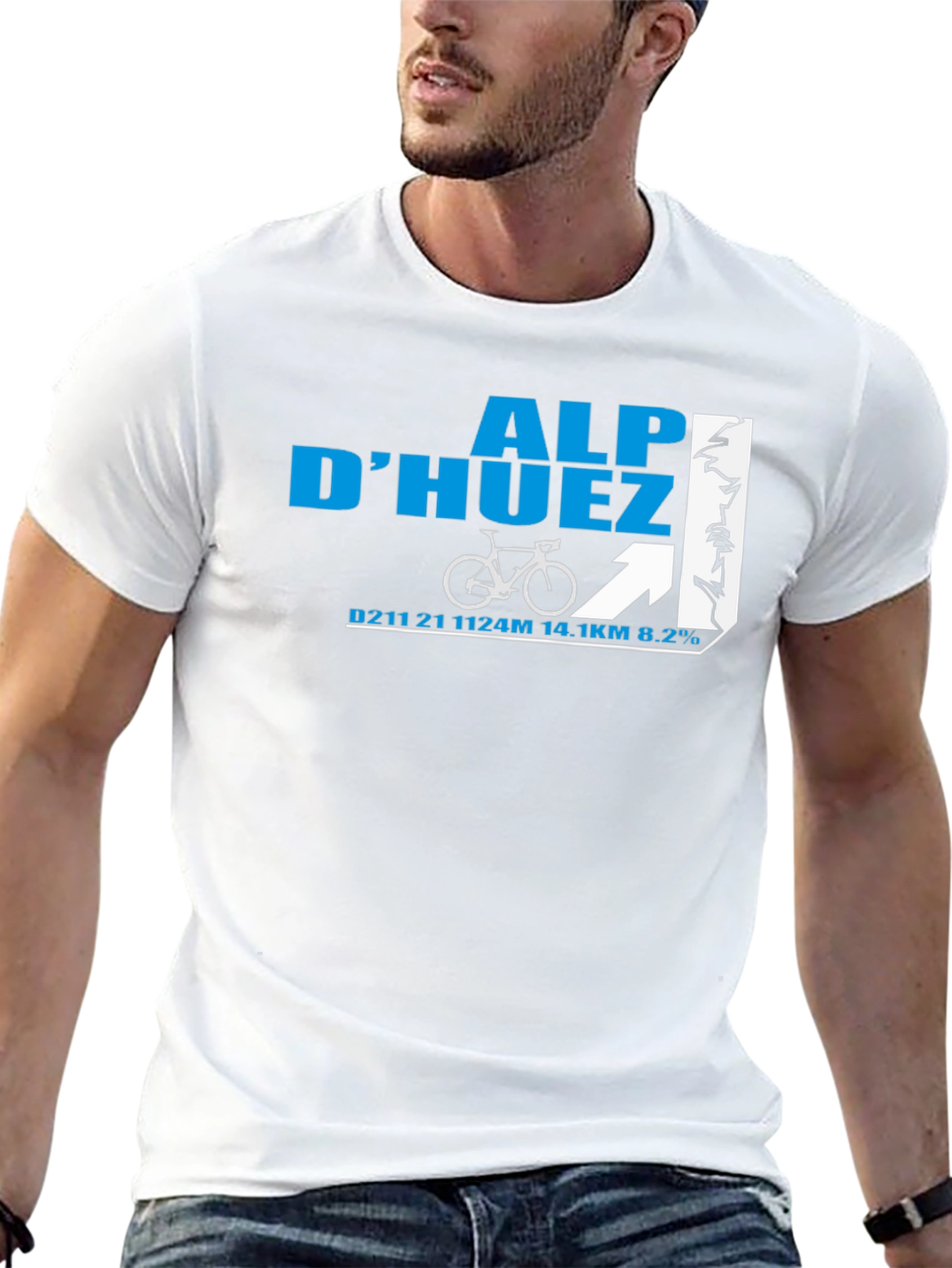 Alp DHuez Cycling T-Shirt