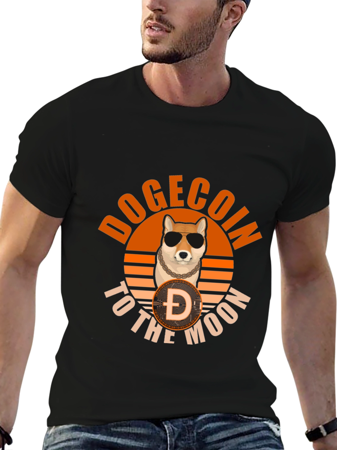 Dogecoin to the Moon T-Shirt