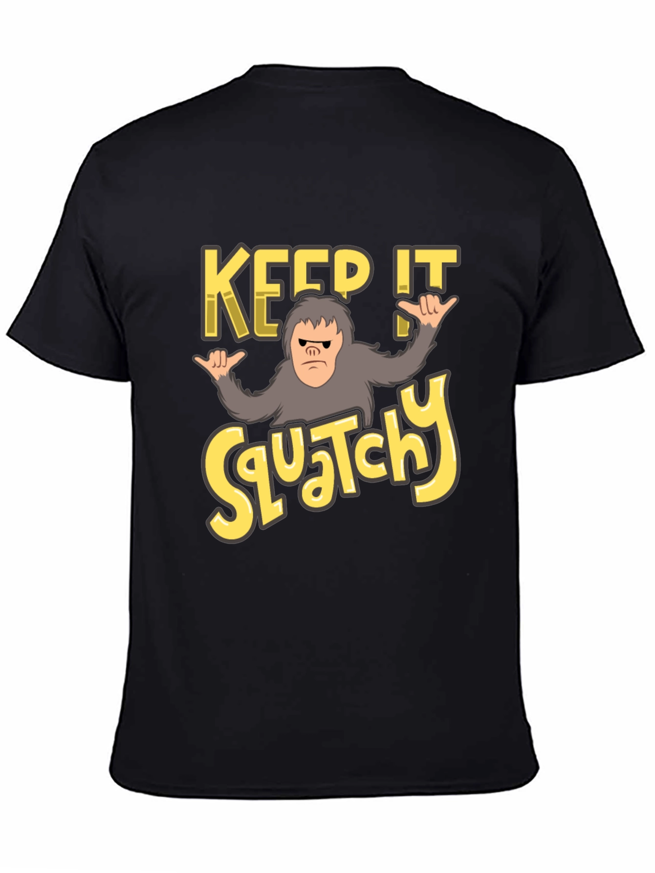 Keep It Squatchy T-Shirt Funny Bigfoot Tee