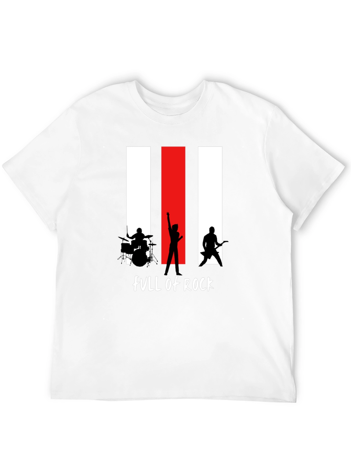 Full of Rock Band T-Shirt - Black