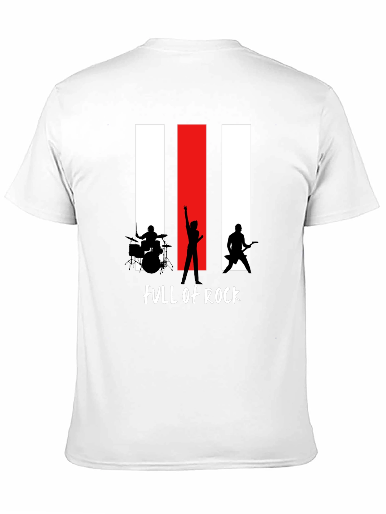 Full of Rock Band T-Shirt - Black