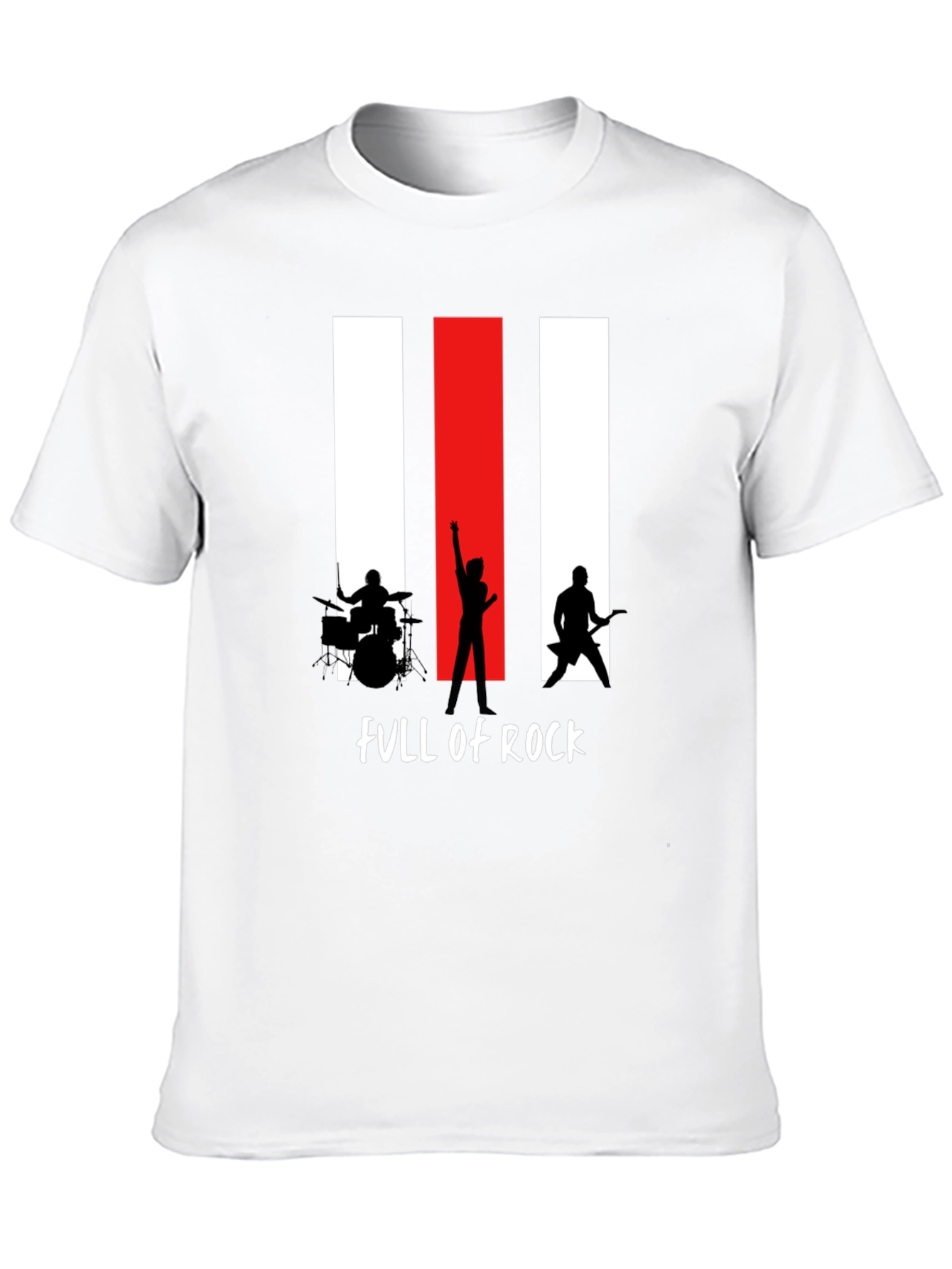 Full of Rock Band T-Shirt - Black