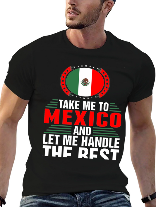 Take Me to Mexico T-Shirt - Black