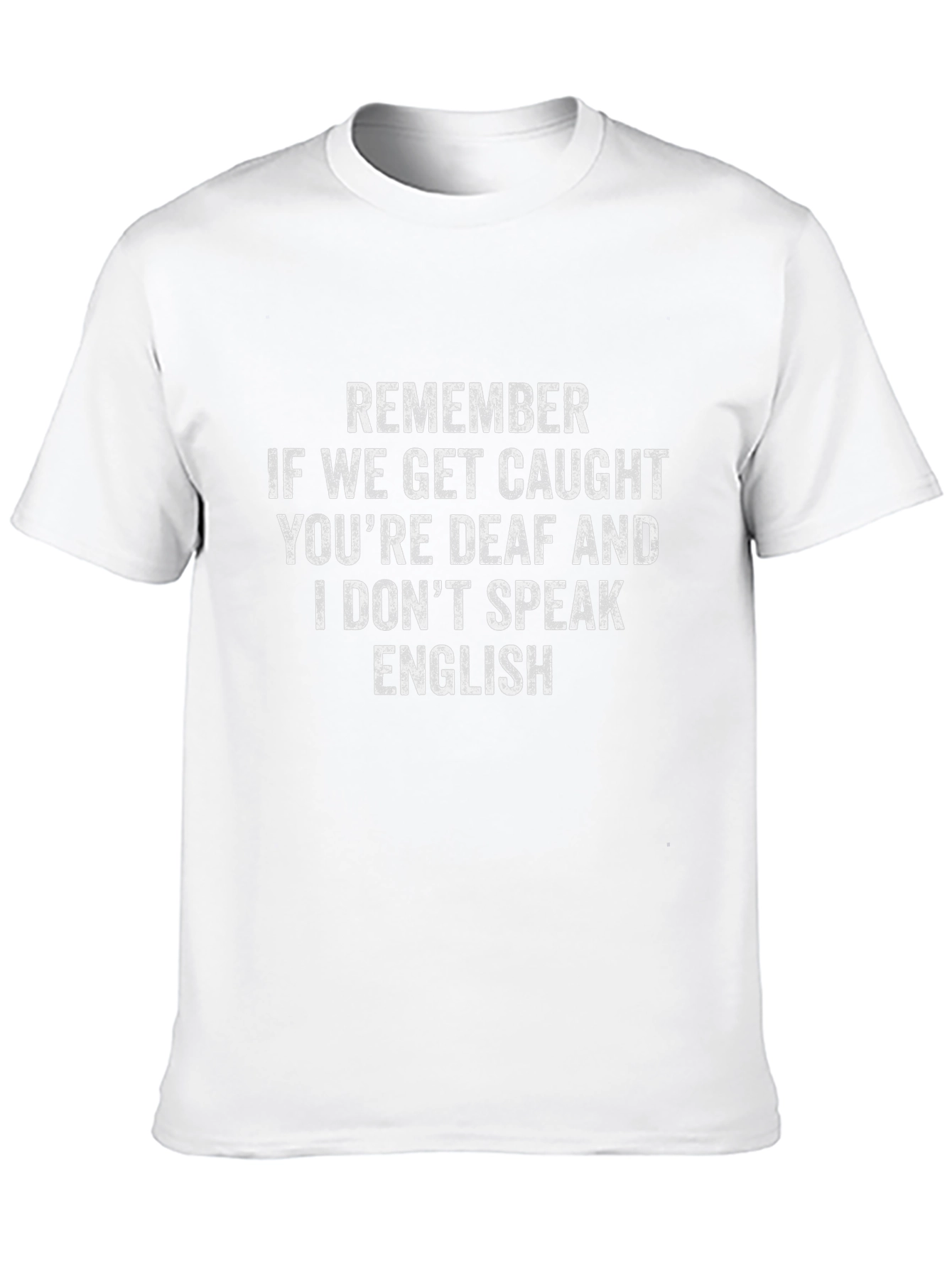 Funny Deaf and English T-Shirt