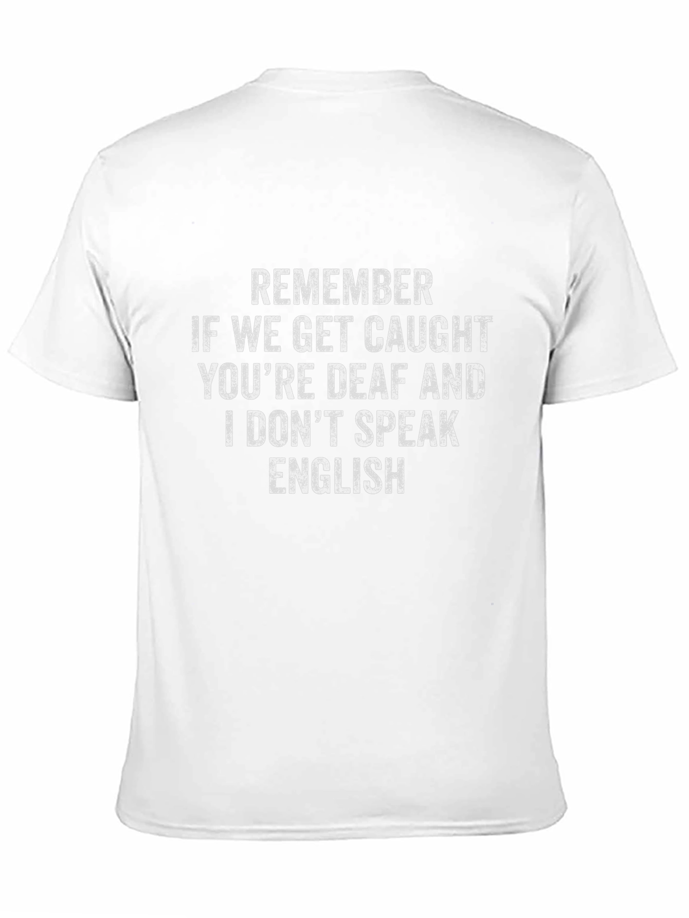 Funny Deaf and English T-Shirt