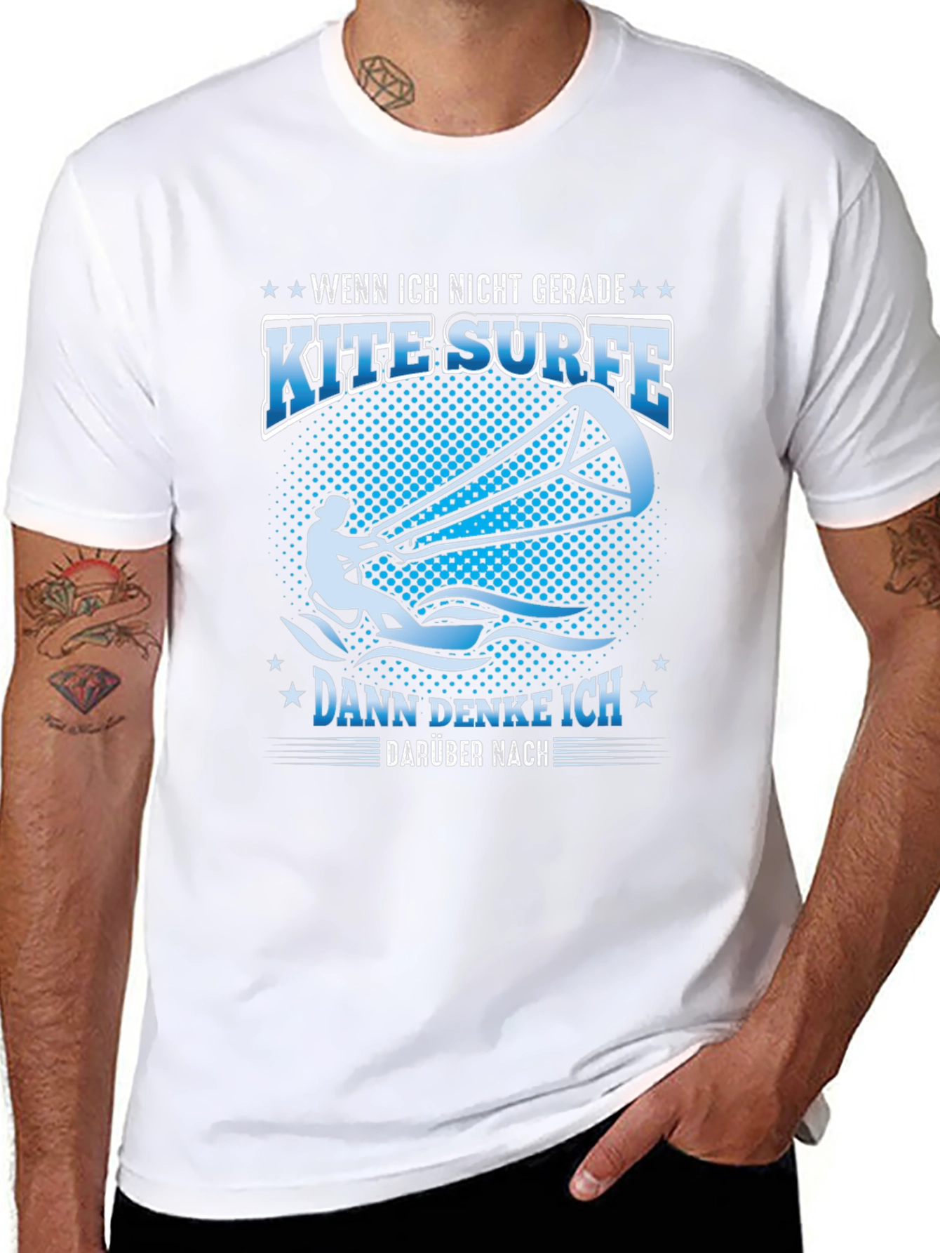 Kite Surfing T-Shirt - When Im Not Kite Surfing