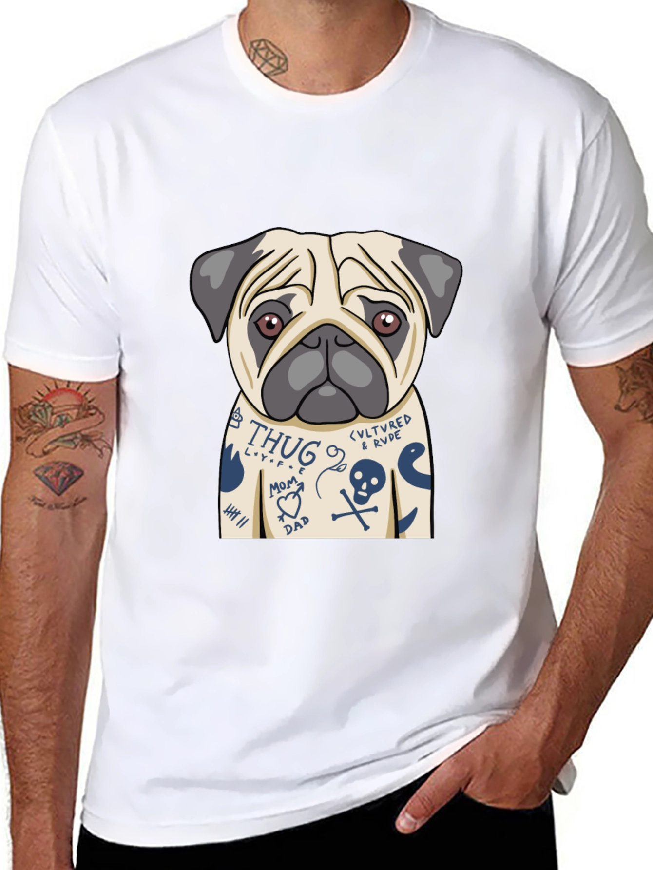 Thug Pug T-Shirt