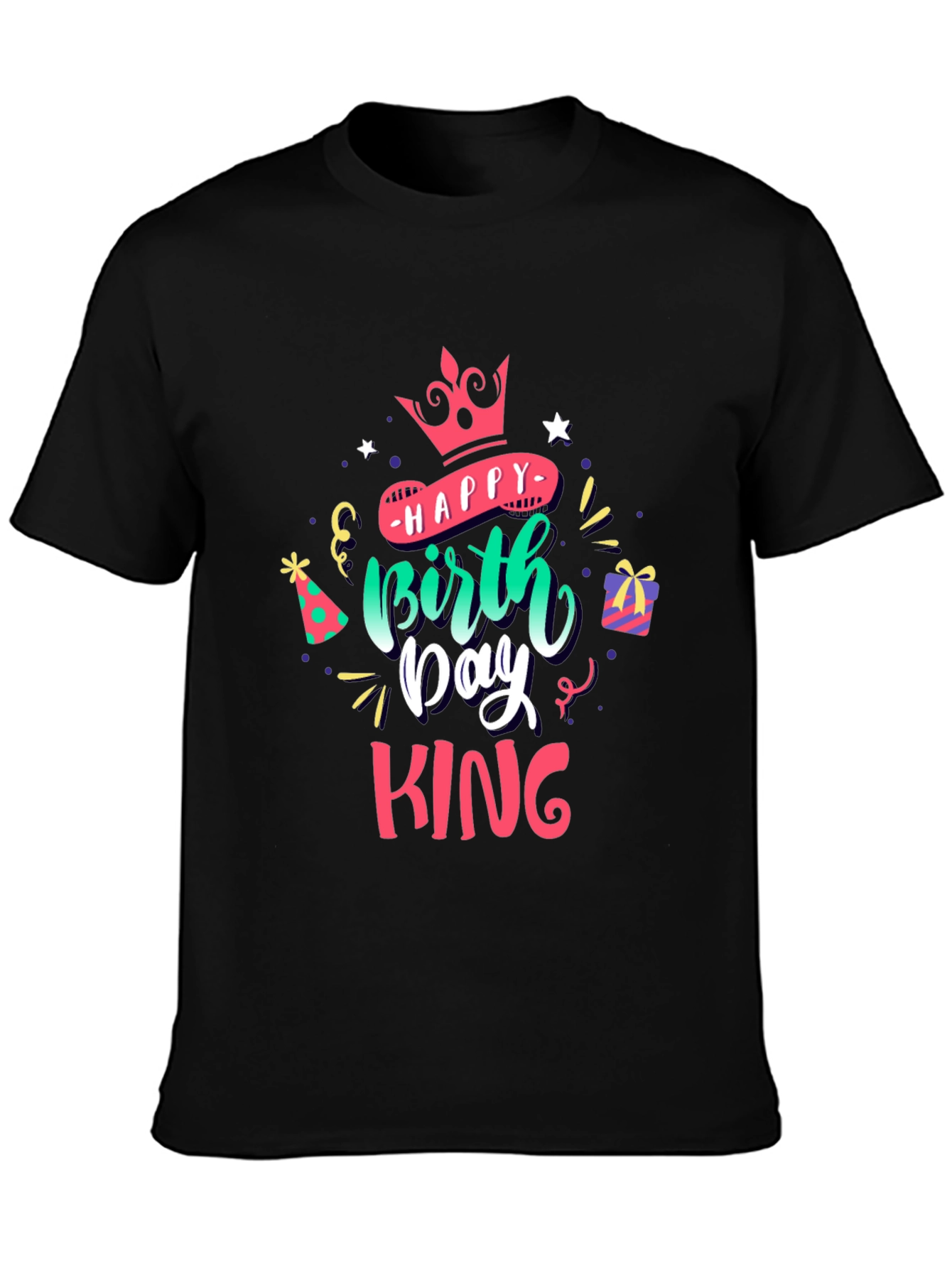 Happy Birthday King Graphic T-Shirt