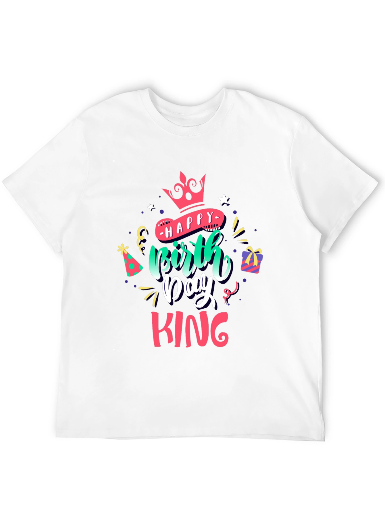 Happy Birthday King Graphic T-Shirt