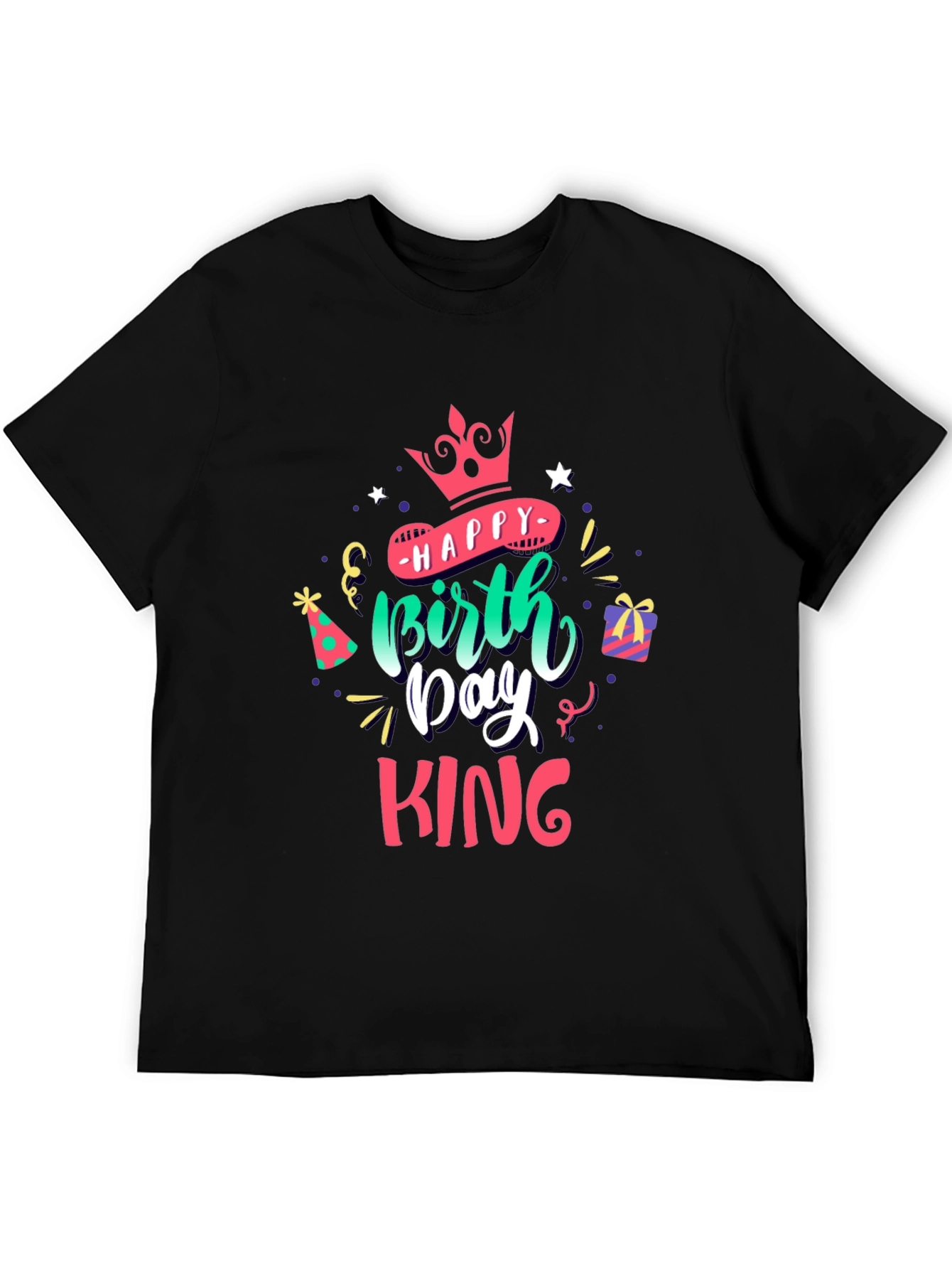 Happy Birthday King Graphic T-Shirt