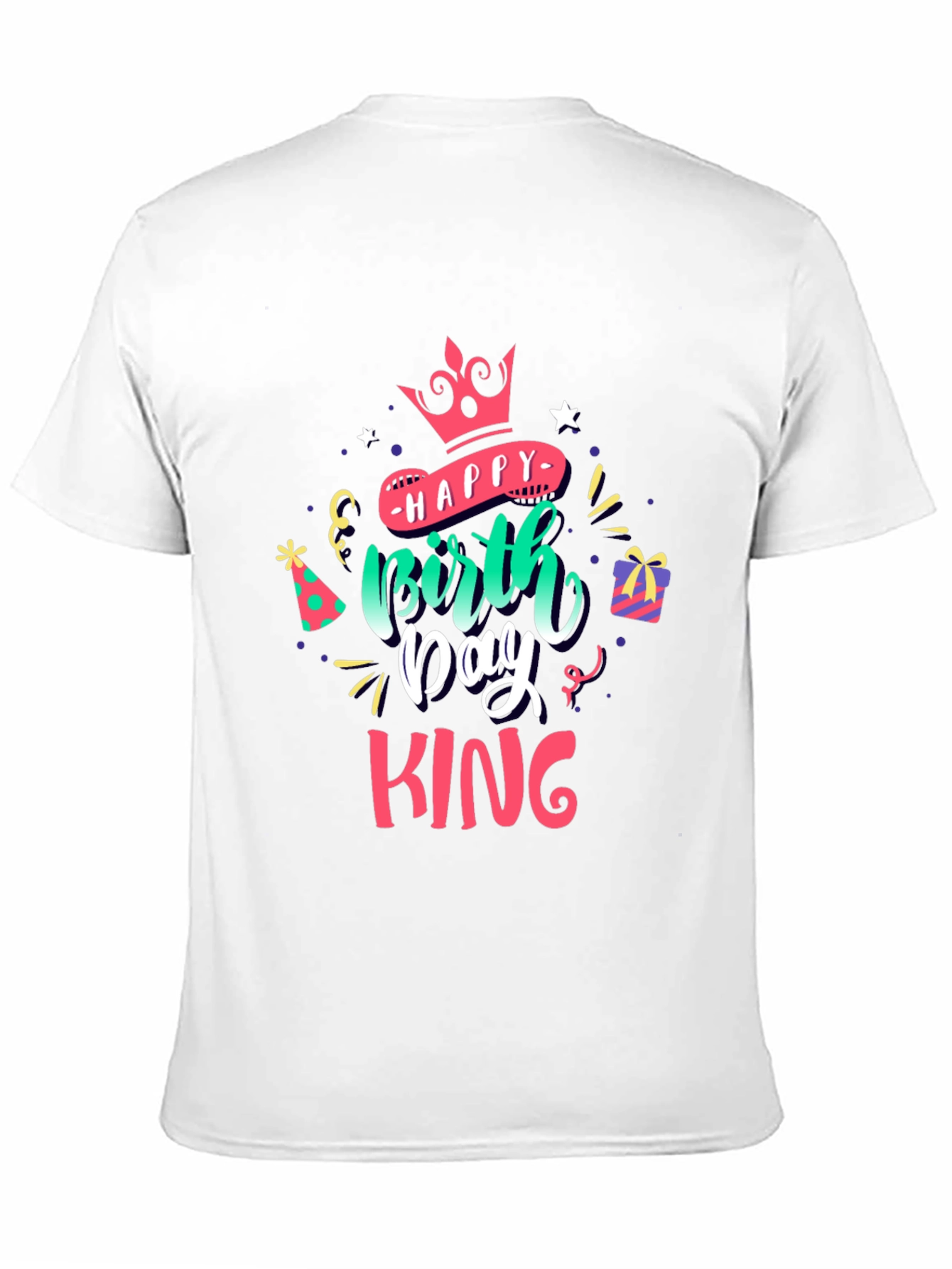 Happy Birthday King Graphic T-Shirt