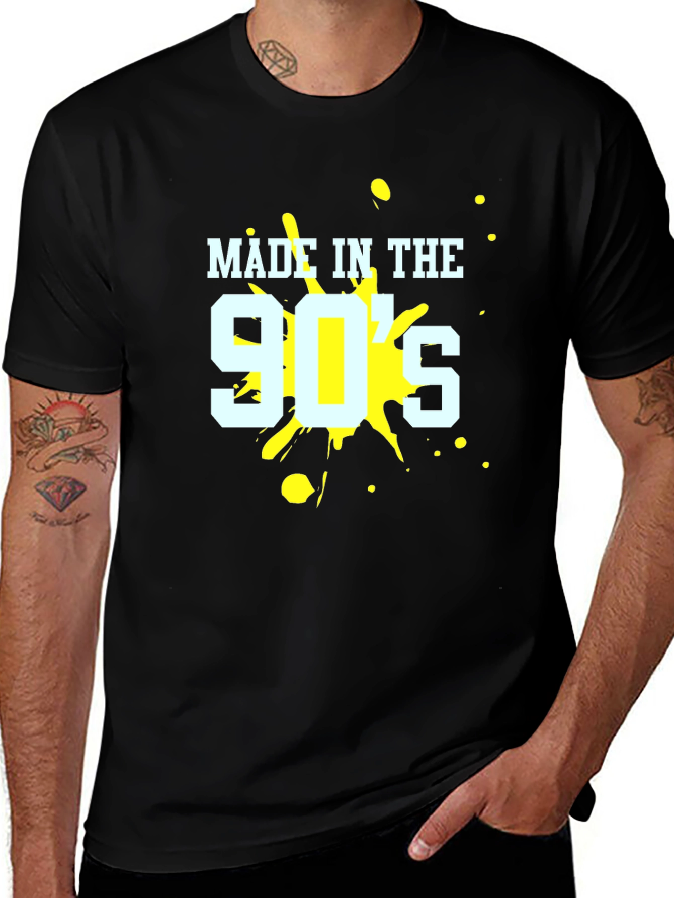 Made In The 90s Black T-Shirt