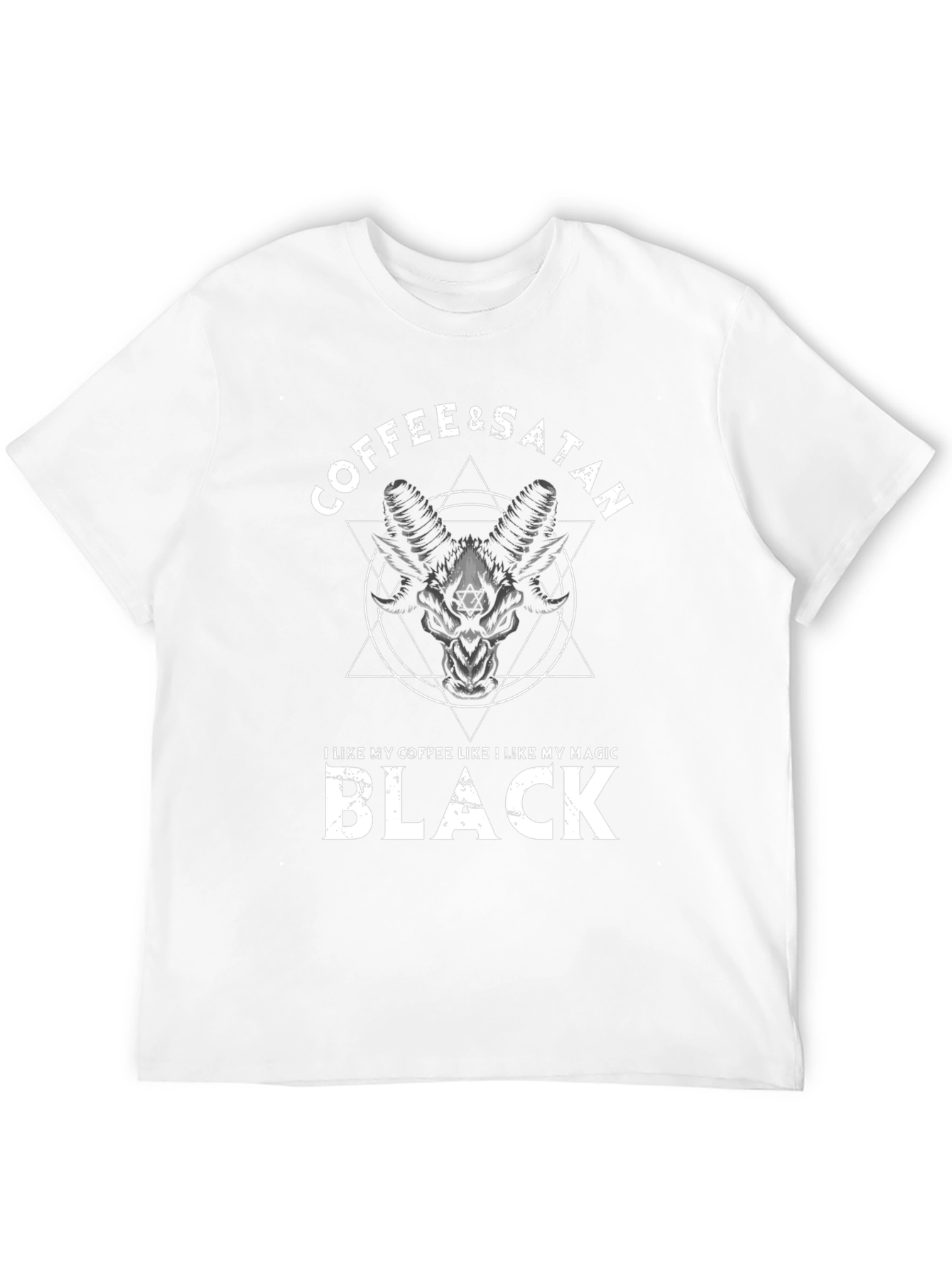 Coffee & Satan Black T-Shirt