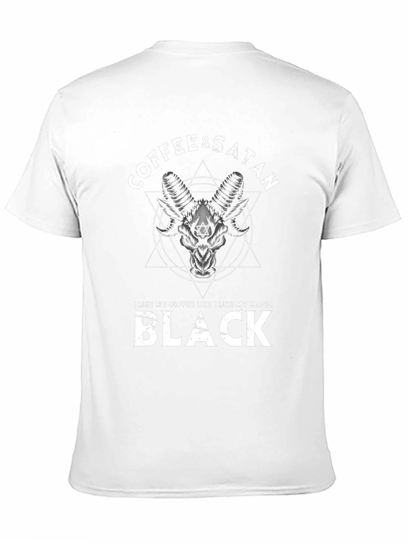 Coffee & Satan Black T-Shirt
