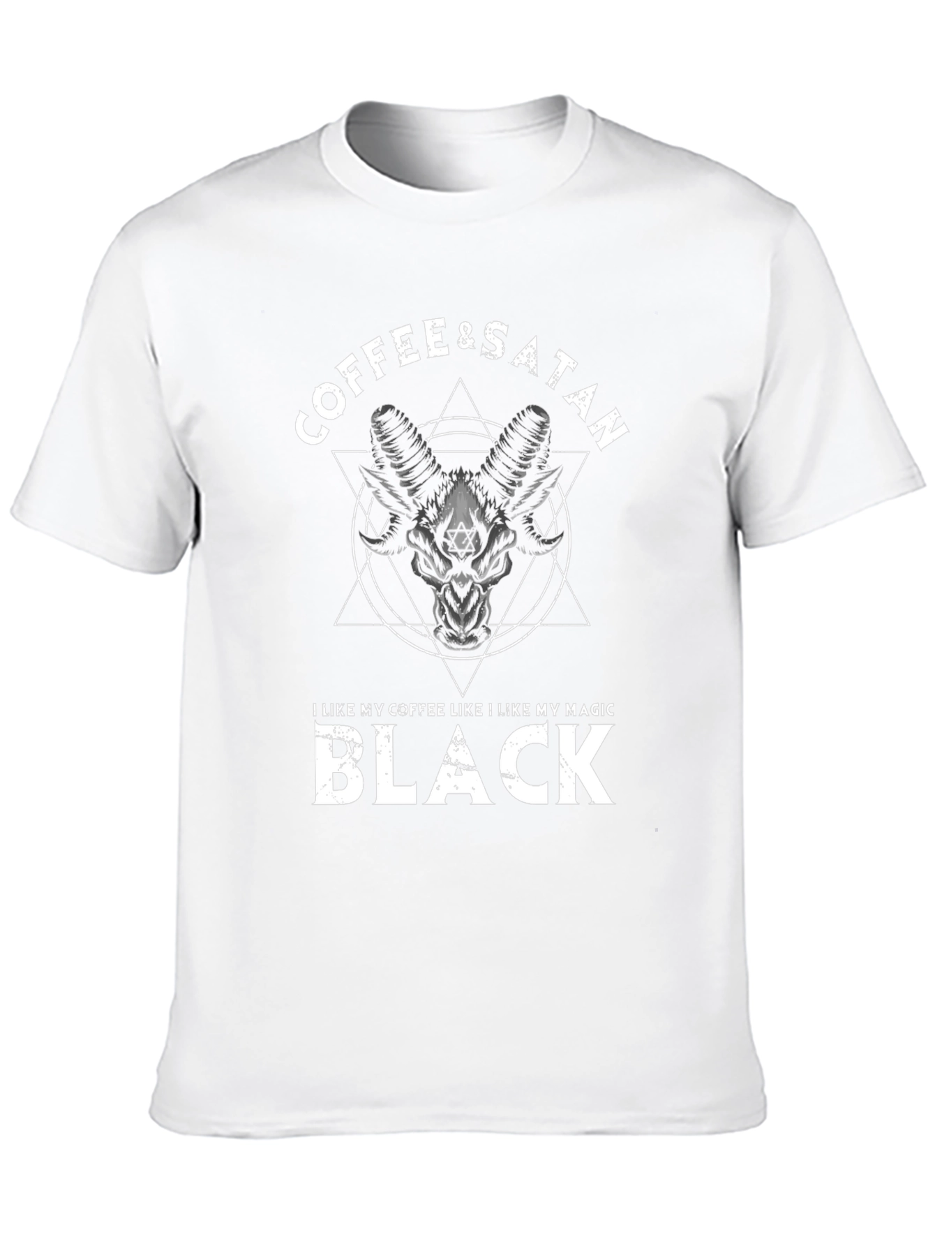 Coffee & Satan Black T-Shirt
