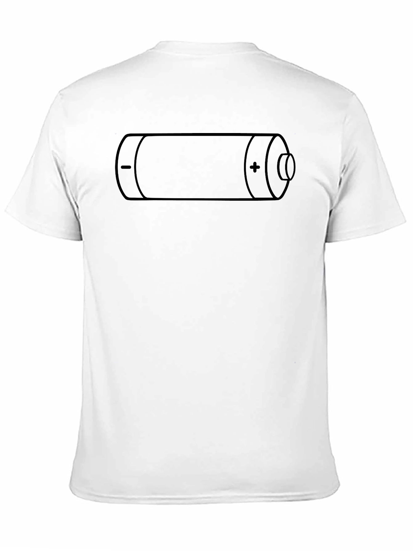 Battery Graphic Tee - Charge Up Your Style