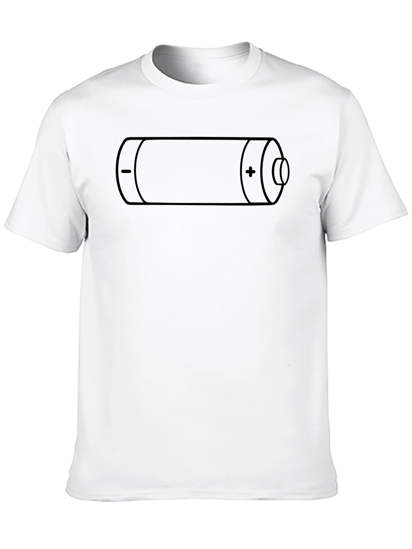 Battery Graphic Tee - Charge Up Your Style