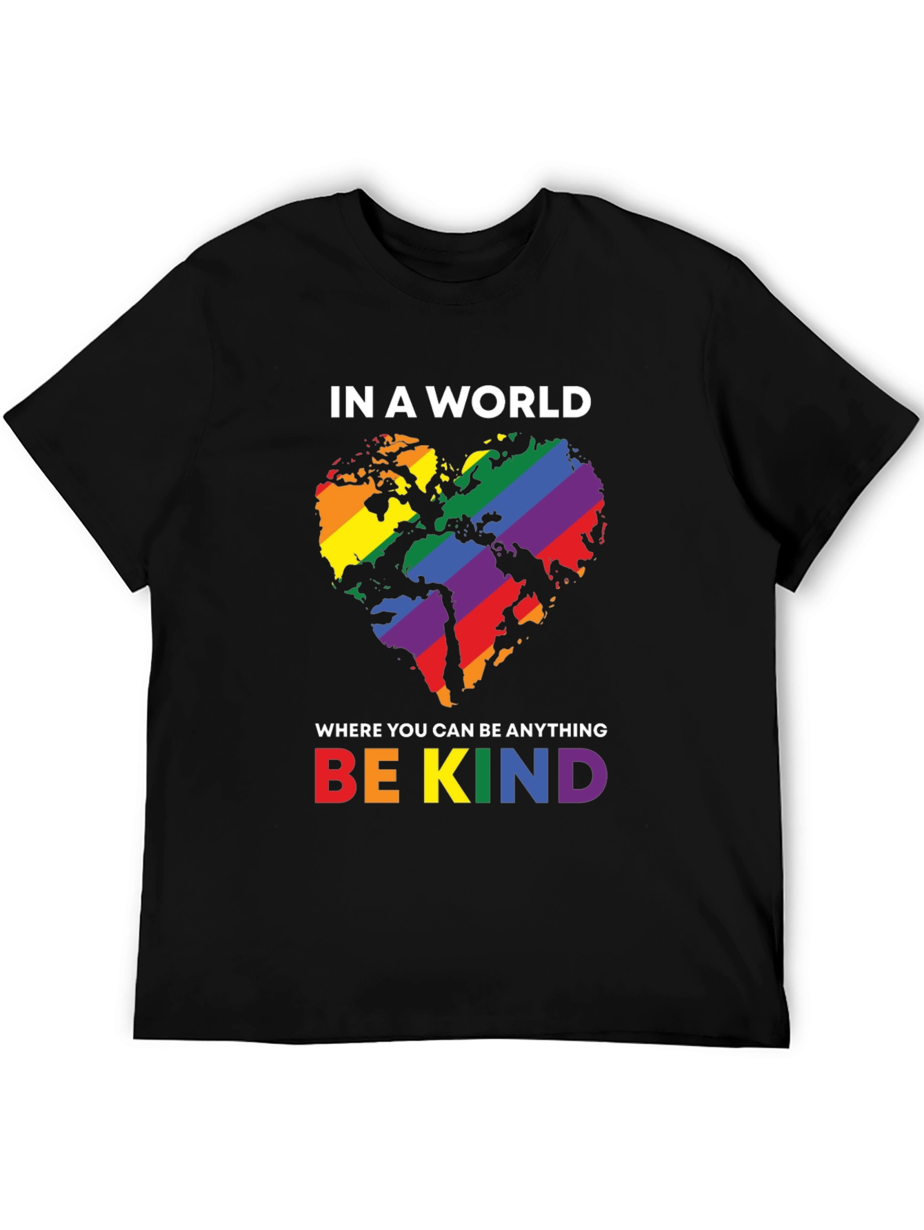 Be Kind LGBTQ Pride T-Shirt