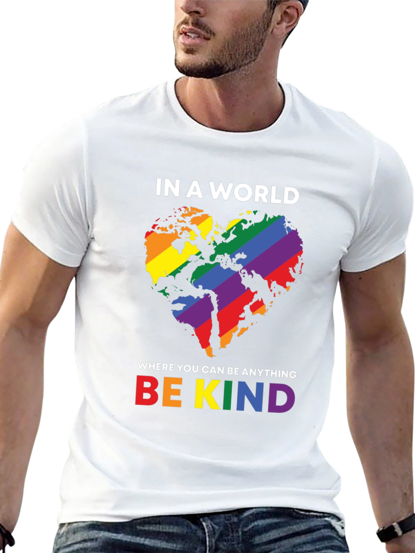 Be Kind LGBTQ Pride T-Shirt