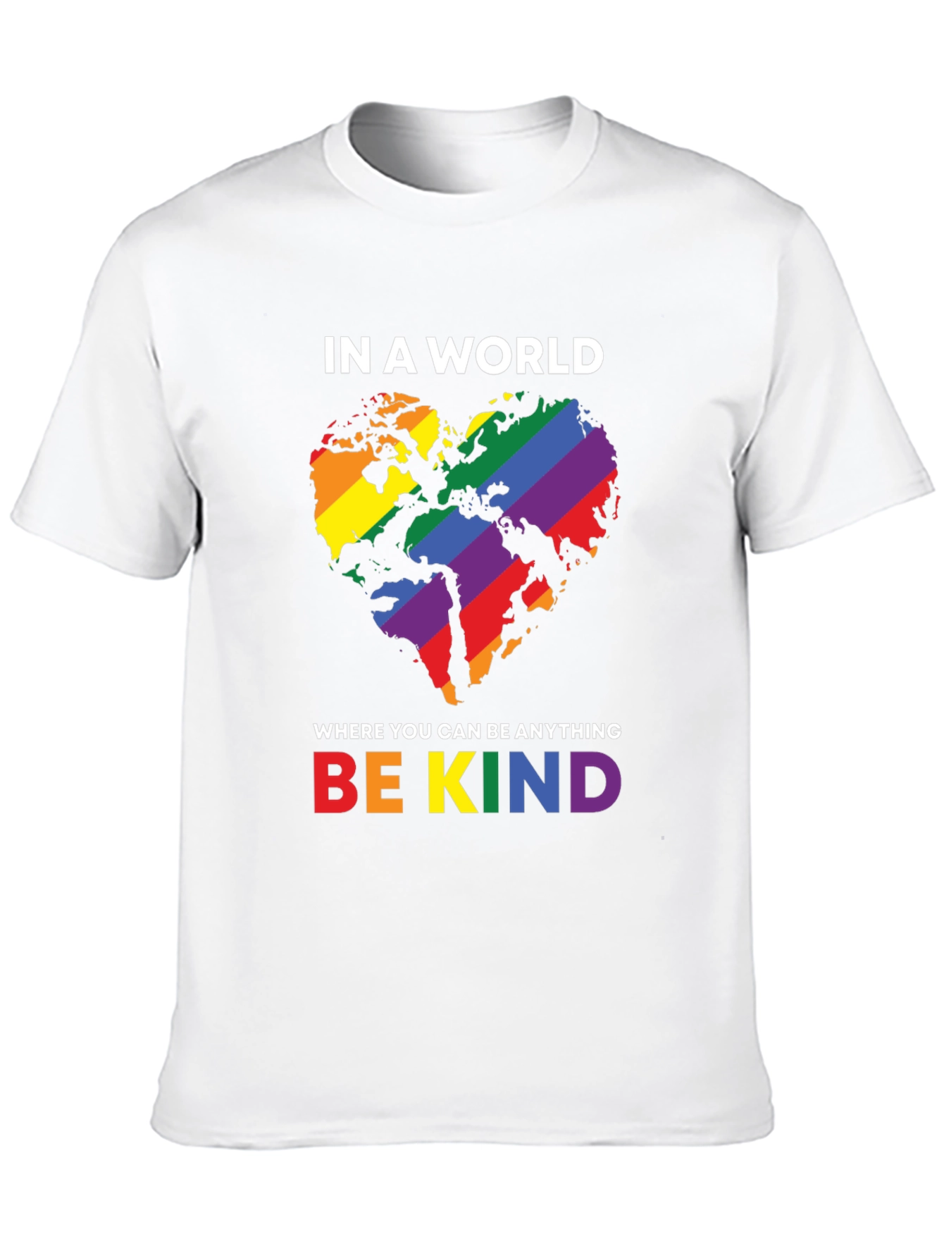 Be Kind LGBTQ Pride T-Shirt