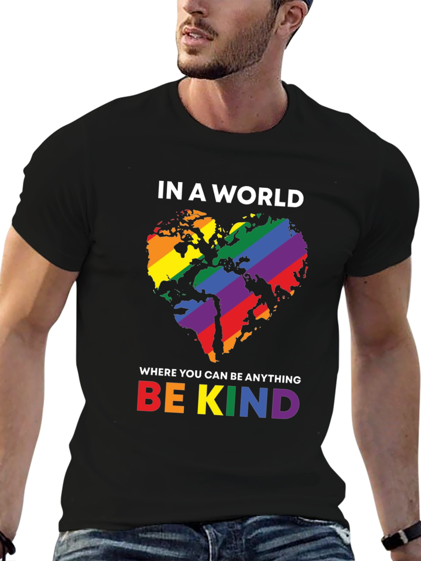 Be Kind LGBTQ Pride T-Shirt