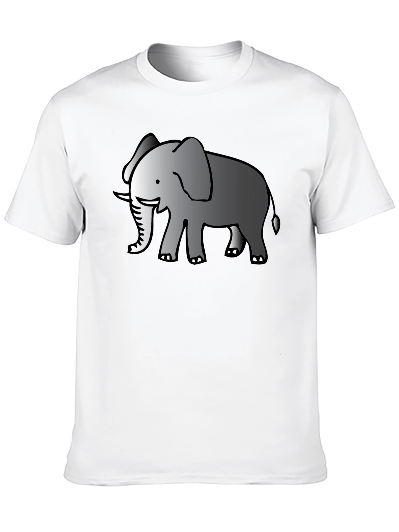 Elephant Graphic T-Shirt - Classic Black Tee