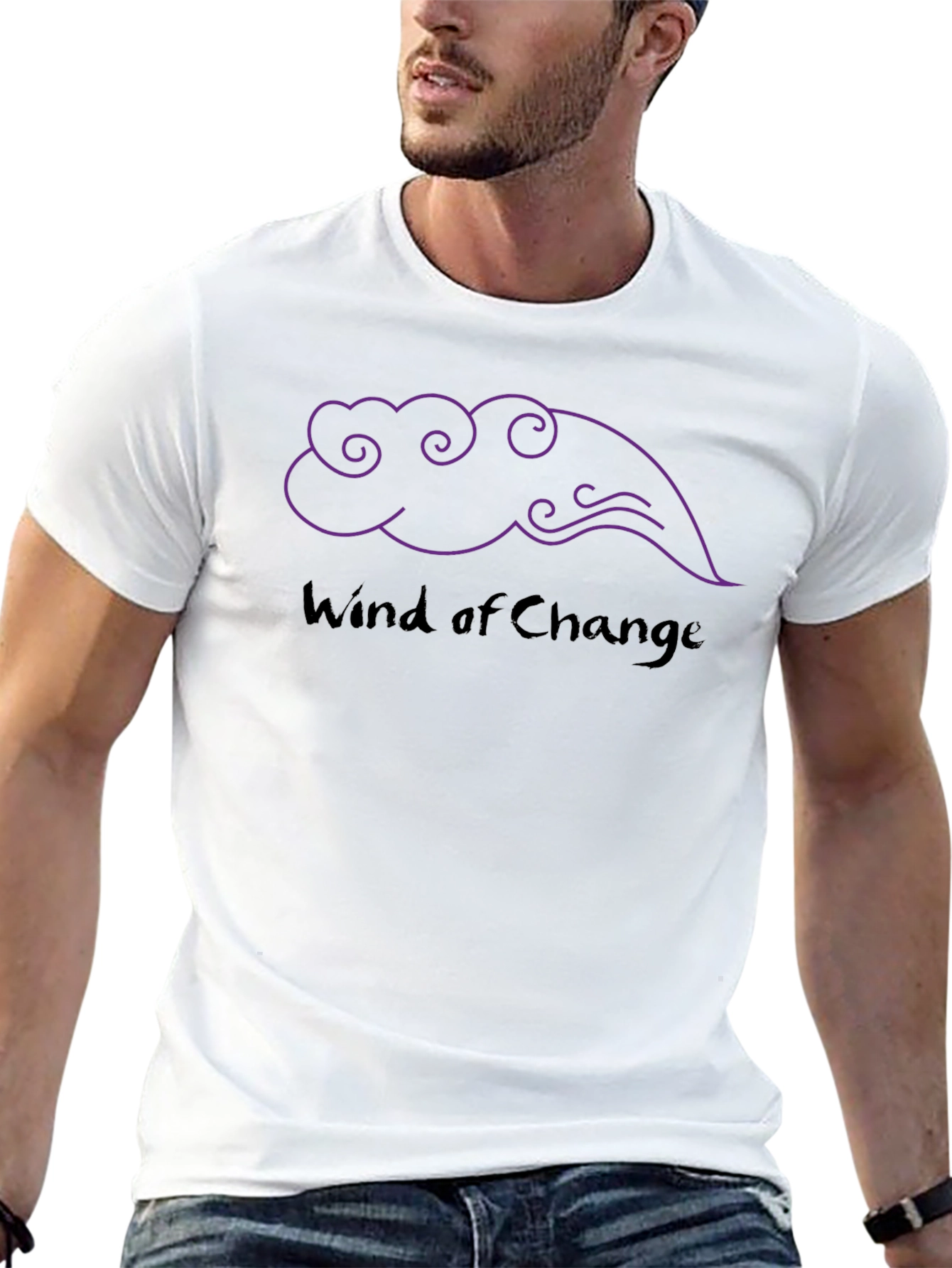 Wind of Change Graphic T-Shirt - Soft Cotton Blend