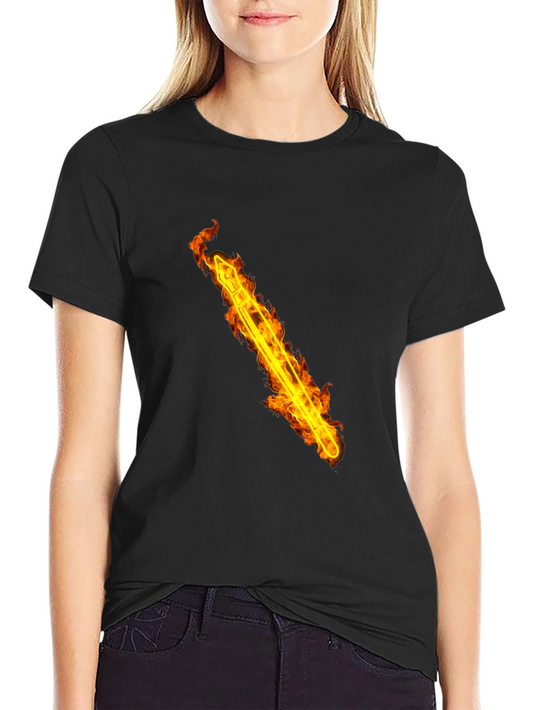 Fiery Arrow T-Shirt - Bold Graphic Tee