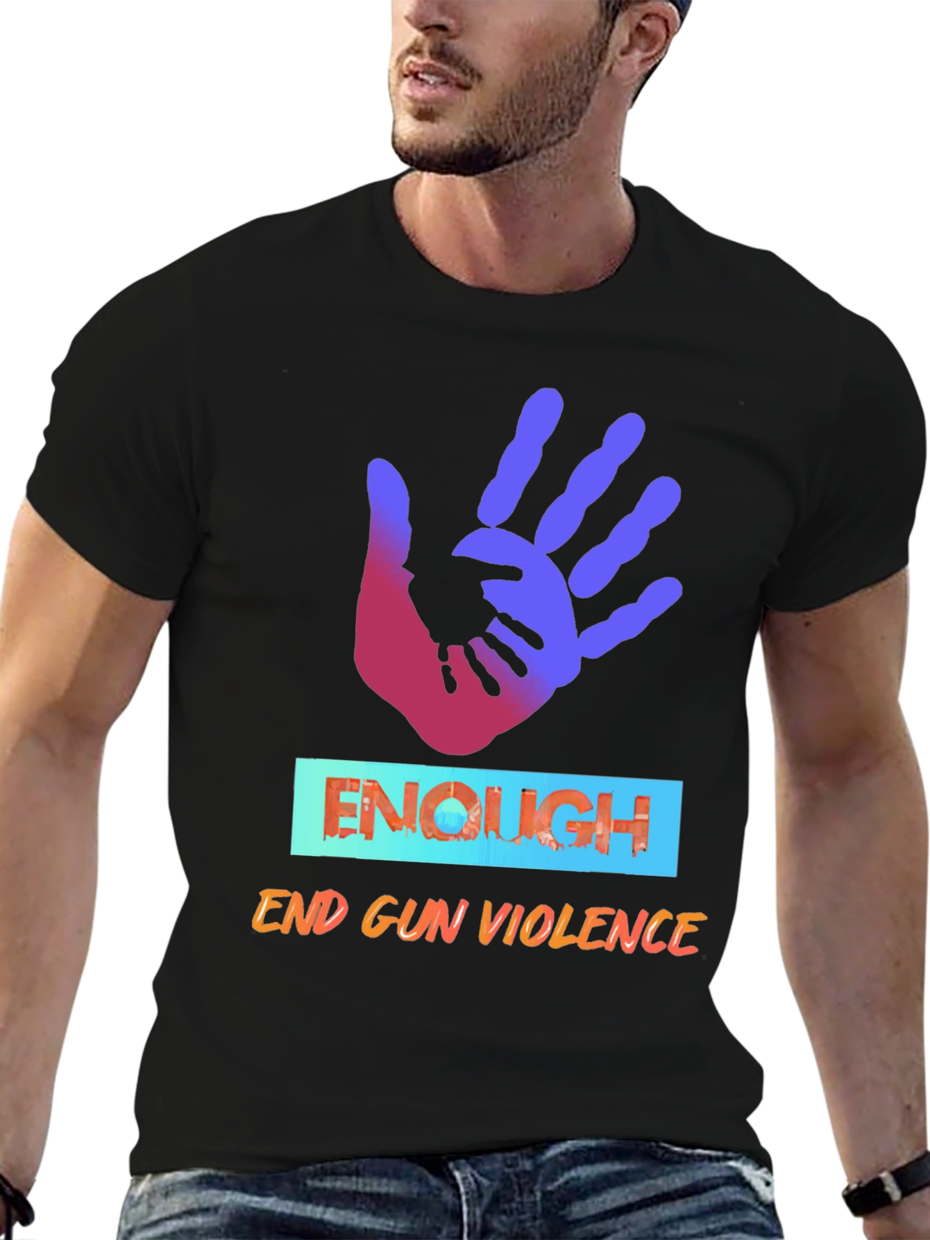 End Gun Violence T-Shirt - Enough Design