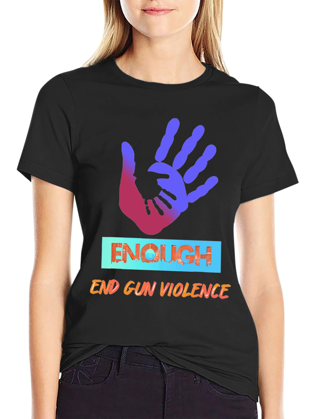 End Gun Violence T-Shirt - Enough Design