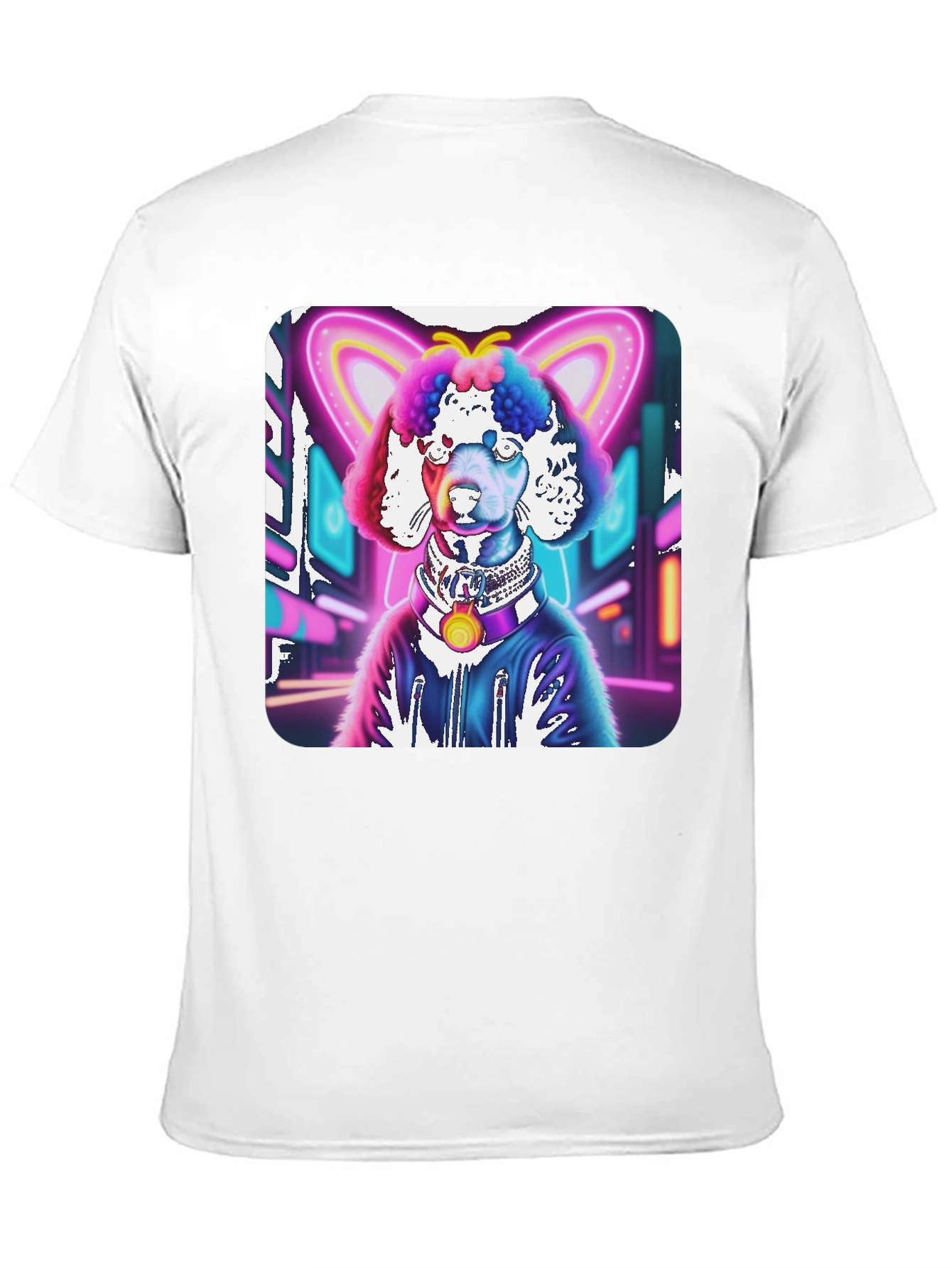 Cyberpunk Poodle Graphic Tee