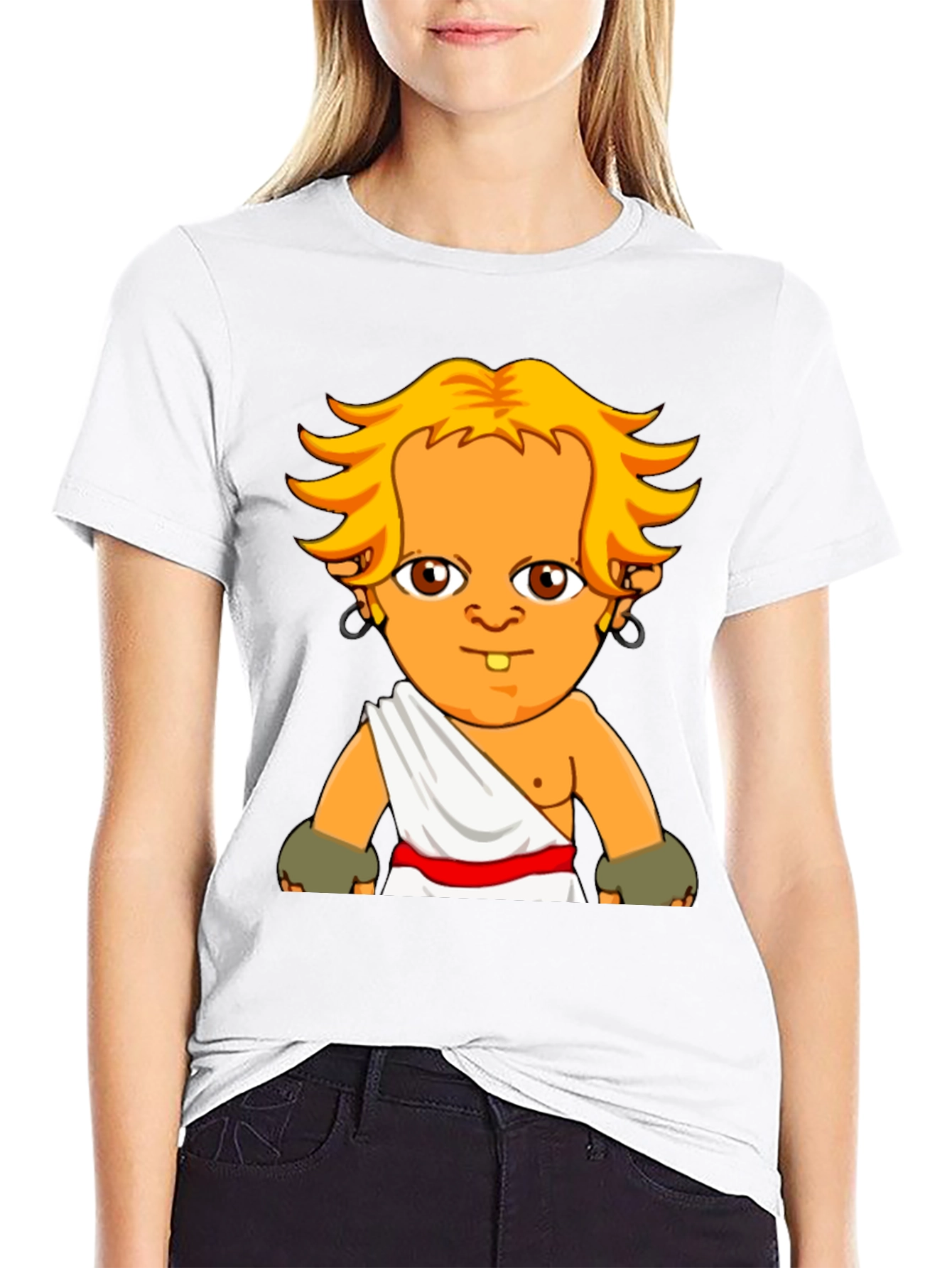 Cartoon Character Graphic Tee