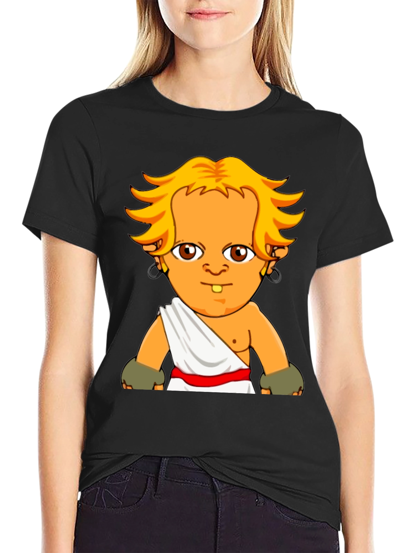 Cartoon Character Graphic Tee